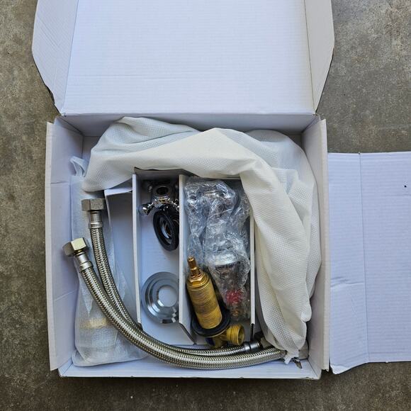 KBC Kitchen Bath Collection Classic Chrome Faucet New in Box Remodeling Gift - Picture 4 of 5